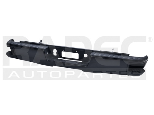 [206-0639-31] DEFENSA TRASERA CV SILVERADO 14-18 S/HOYO P/SENSOR C/HULES  NEGRA 1500/2500/LS/LT/LTZ/Z71/SLE/DENALI/ALL-TERRAIN V6/V8 6/8 CILINDROS 4.3/5.3L 2/4 PUERTAS