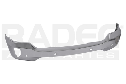 [206-0639-39] DEFENSA DELANTERA CV SILVERADO 16-18 C/HOYO P/FARO C/HOYO P/SENSOR CROMADA 1500/LS/LT/LTZ/WR/SSV/SLE/SLT/CUSTOM V6/V8 6/8 CILINDROS 4.3/5.3/6.2L 2/4 PUERTAS