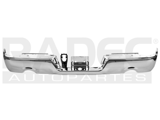 [206-0913-02] DEFENSA TRASERA DG RAM 09-18 CROMADA S/HULE P/ 2 ESCAPES (U.T.P.)