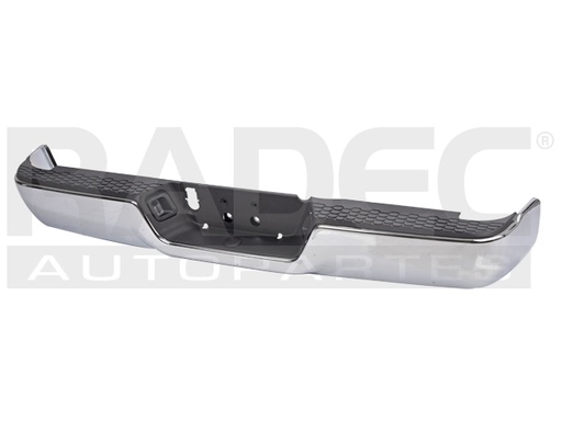 [206-0916-20] DEFENSA TRASERA DG RAM 09-18 CROMADA S/HOYO P/SENSOR
