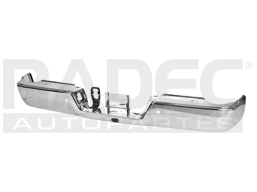 [206-0916-26] DEFENSA TRASERA DG RAM 09-18 CROMADA C/HOYO P/SENSOR S/HOYO P/ESCAPE