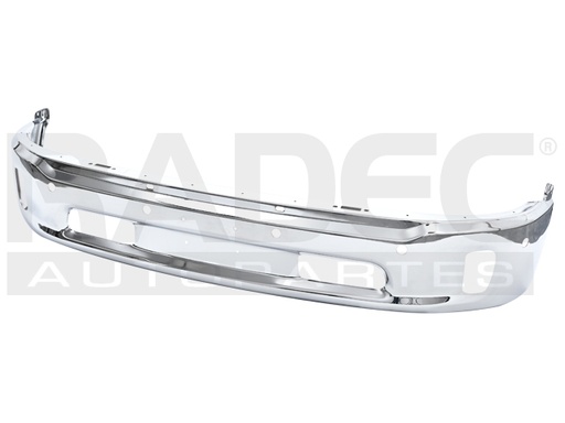 [206-0916-30] DEFENSA DELANTERA DG RAM 14-18 C/HOYO P/SENSOR CROMADO