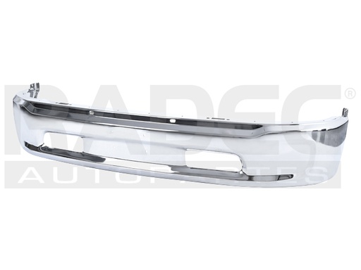 [206-0916-32] DEFENSA DELANTERA DG RAM 14-18 S/HOYO P/FARO S/HOYO P/SENSOR CROMADA