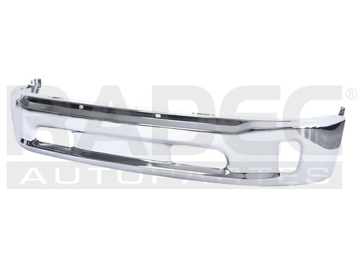 [206-0916-33] DEFENSA DELANTERA DG RAM 14-18 S/HOYO P/SENSOR C/HOYO P/FARO CROMADO