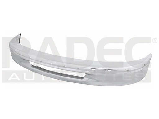 [206-1215-00] DEFENSA DELANTERA FD F-150/F-250/LOBO 97-98 CROMADO C/BARRENO