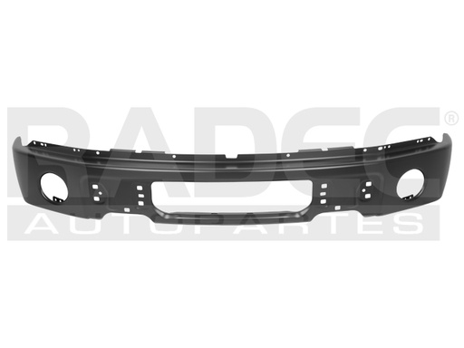 [206-1226-11] DEFENSA DELANTERA FD LOBO/F-150 09-14 P/PINTAR C/HOYO P/FARO