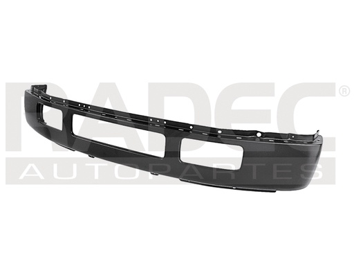 [206-1232-04] DEFENSA DELANTERA FD F-350/SUPER DUTY 05-06 NEGRA C/HOYO P/MOLDURA (U.T.P)