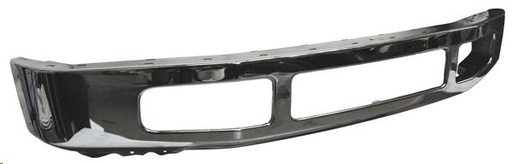 [206-1232-06] DEFENSA DELANTERA FD F-350 08-10 CROMADO C/HOYO P/MOLDURA (U.T.P)