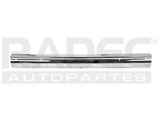 [206-1601-03] DEFENSA TRASERA JP CHEROKEE 84-96/COMANCHE 86-92 CROMADA (U.T.P)