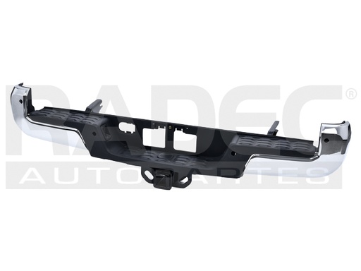 [206-3015-11] DEFENSA TRASERA TY TACOMA 16-23 C/HOYO P/SENSOR C/HULE C/TIRON CROMADA 4X2/4X4/TRD/SPORT/EDICION ESPECIAL V6 6 CILINDROS 3.5L 4 PUERTAS