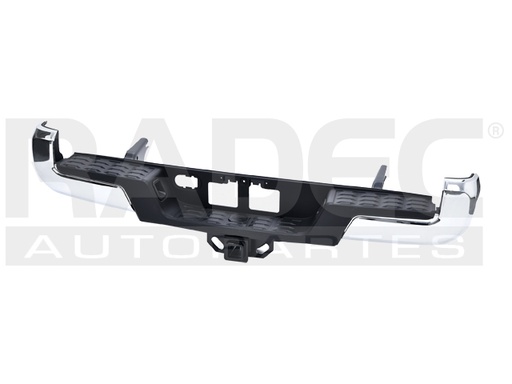 [206-3015-13] DEFENSA TRASERA TY TACOMA 16-23 S/HOYO P/SENSOR C/HULE C/TIRON CROMADA 4X2/4X4/TRD/SPORT/EDICION ESPECIAL V6 6 CILINDROS 3.5L 4 PUERTAS