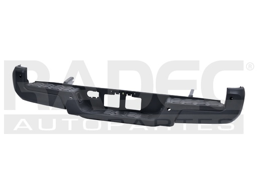 [206-3015-15] DEFENSA TRASERA TY TACOMA 16-23 C/HOYO P/SENSOR C/HULE S/TIRON P/PINTAR 4X2/4X4/TRD/SPORT/EDICION ESPECIAL V6 6 CILINDROS 3.5L 4 PUERTAS