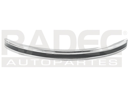 [206-3117-08] DEFENSA TRASERA VW SEDAN 77-04 CROMADO ANCHA POP NACIONAL (U.T.P)