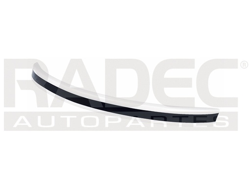 [206-3117-10] DEFENSA TRASERA VW SEDAN 77-04 BLANCO ANCHA POP NACIONAL (U.T.P)