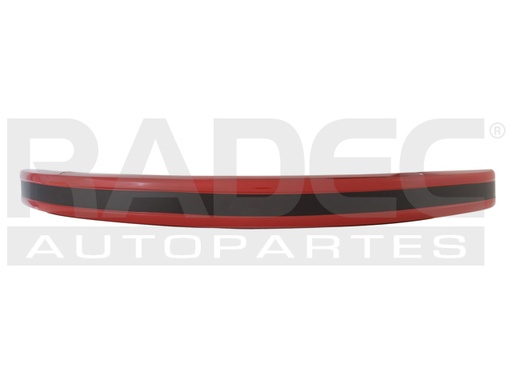 [206-3117-14] DEFENSA TRASERA VW SEDAN 77-04 ROJO ANCHA POP NACIONAL (U.T.P)
