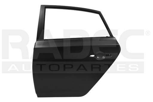 [208-2316-03] PUERTA TRASERA NS SENTRA 13-19 SR/SENSE/NISMO/ADVANCE/EXCLUSIVE L4 4 CILINDROS 1.6/1.8 4 PUERTAS IZQ