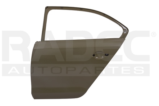 [208-3112-05] PUERTA TRASERA VW JETTA 11-18 BICENTENARIO/GLI/TDI/LIVE/STYLE/COMFORTLINE/HIGHLINE/TRENDLINE/SPORTLINE L4/L5 4/5 CILINDROS 2.0/2.5L 4 PUERTAS IZQ