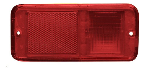 [006-089-R] CUARTO LATERAL CHEVROLET PICK UP CUSTOM 67-72 ROJO