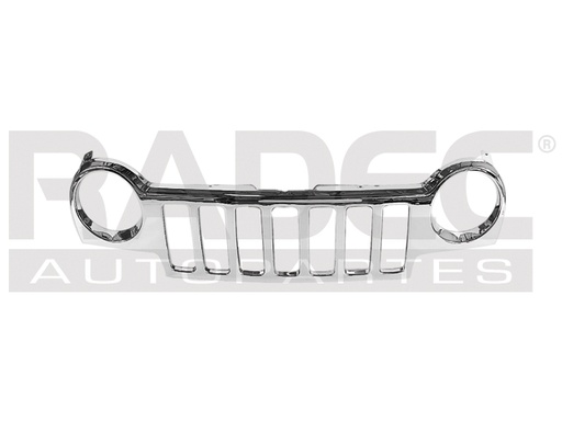 [212-1607-01] MARCO DE PARRILLA JP LIBERTY 02-04 CROMADO