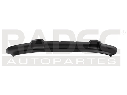 [215-1226-00] SPOYLER DELANTERO FD LOBO 04-08 NORMAL CORRUGADA NEGRA