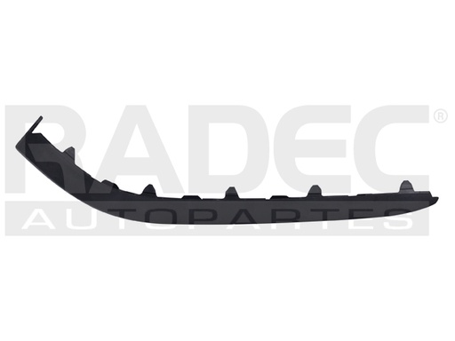[215-3116-07] SPOYLER DELANTERO VW POLO GTI 15-17 L4 4 CILINDROS 1.8L 3 PUERTAS IZQ
