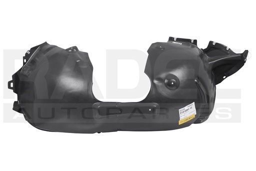 [216-0201-12] TOLVA SALPICADERA DELANTERA AD A3 15-16 AMBIENT/ATTRACTION/KOMFORT/PREMIUM/PRESTIGE/S-LINE L4 4CILINDROS 1.4/1.8L 3/4 PUERTAS DER