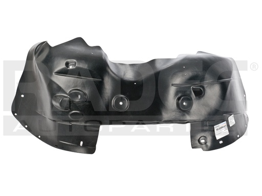 [216-0502-01] TOLVA SALPICADERA CD ESCALADE 07-14 PLASTICO ESV/SPORT/LUXURY/PREMIUM/HYBRID/BASE V8 8CILINDROS 6.0/6.2L 5 PUERTAS IZQ