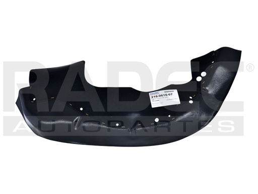 [216-0616-07] TOLVA SALPICADERA DELANTERA CV COLORADO 04-12 4X4 EXTENSION IZQ