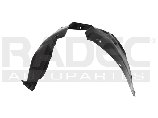 [216-0617-01] TOLVA SALPICADERA CV CORSA 00-02 5 PUERTAS PLA S/PARRILLA PLASTICO IZQ