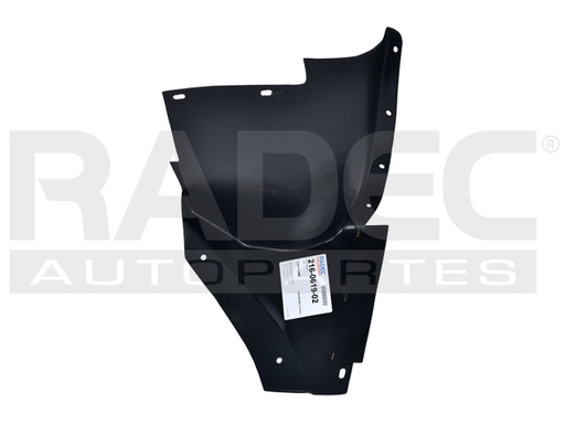 [216-0619-02] TOLVA SALPICADERA DELANTERA CV CORVETTE 05-13 (SECCIION TRAS) DER