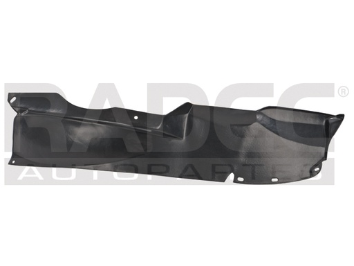 [216-0630-09] TOLVA SALPICADERA CV MALIBU DELANTERA 97-03 SECCION TRASERA PLASTICO IZQ