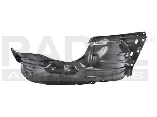 [216-0902-14] TOLVA SALPICADERA DELANTERA DG ATTITUDE 15-23 SE/SXT/G4 L3 3 CILINDROS 1.2L 4 PUERTAS DER