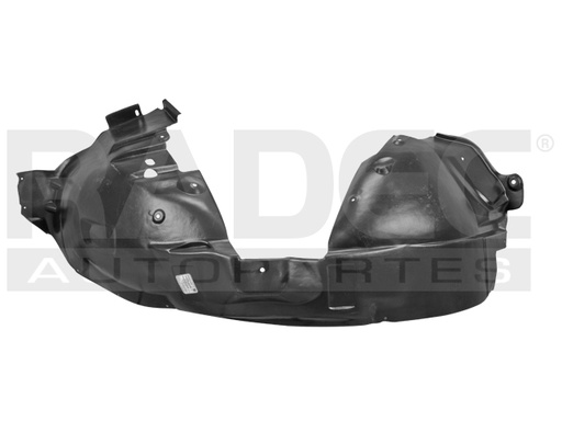 [216-1242-01] TOLVA SALPICADERA FD EDGE 07-08 PLASTICO IZQ