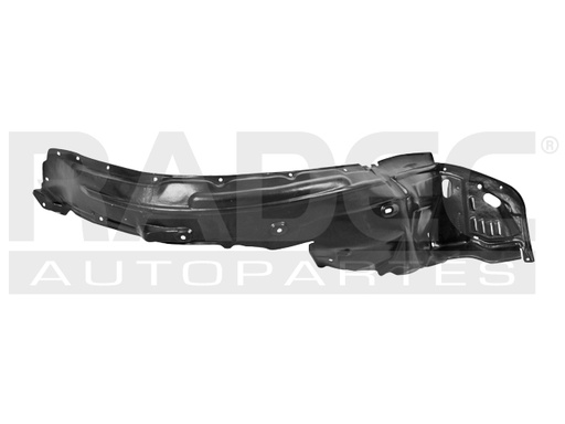 [216-1301-15] TOLVA SALPICADERA HD ACCORD 08-12 2 PUERTAS PLASTICO IZQ