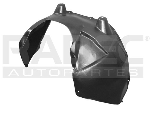 [216-1603-01] TOLVA SALPICADERA JP COMMANDER 06-10 PLASTICO IZQ