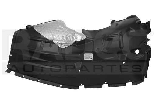 [216-1609-16] TOLVA SALPICADERA DELANTERA JP WRANGLER 18-23 LINEA NUEVA RUBICON/UNLIMITED RUBICON V6 6 CILINDROS 3.6L 3/5 PUERTAS DER