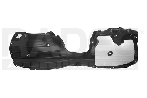 [216-1901-27] TOLVA SALPICADERA DELANTERA MZ 3 19-23 I/I SPORT/I GRAND TOURING L4 4 CILINDROS 2.5L 4 PUERTAS IZQ