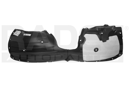 [216-1901-29] TOLVA SALPICADERA DELANTERA MZ 3 19-23 I SPORT/I GRAND TOURING L4 4 CILINDROS 2.5L 5 PUERTAS IZQ
