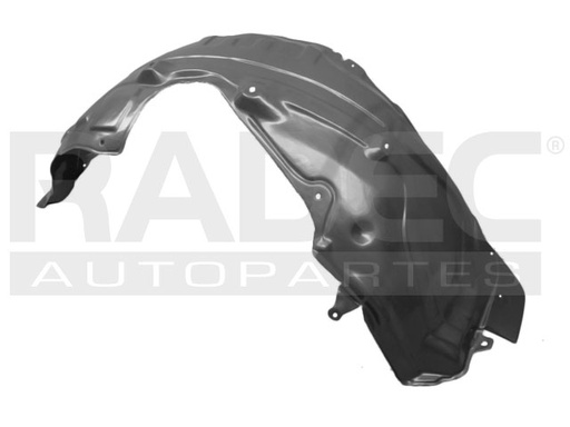 [216-1909-01] TOLVA SALPICADERA MZ CX9 07-09 PLASTICO IZQ