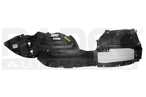 [216-1909-11] TOLVA SALPICADERA DELANTERA MZ CX9 16-23 I SPORT/I GRAND TOURING/SIGNATURE L4 4 CILINDROS 2.5L 5 PUERTAS IZQ