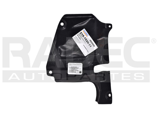 [216-1920-11] TOLVA INFERIOR MOTOR MZ CX5 18-22 I SPORT/I GRAND TOURING/S GRAND TOURING/SIGNATURE L4 4 CILINDROS 2.5L 5 PUERTAS IZQ