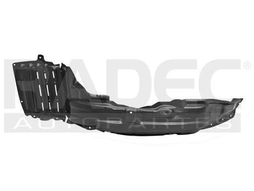 [216-2205-03] TOLVA SALPICADERA  DELANTERA MT LANCER 08-16 PLASTICO IZQ