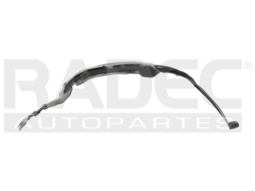 [216-2307-01] TOLVA SALPICADERA NS FRONTIER 98-04 PLASTICO SE/XE L4/V6 4/6 CILINDROS 2.4/3.3L 2/4 PUERTAS IZQ