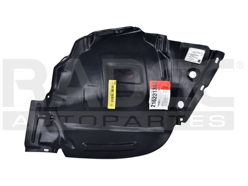 [216-2313-02] TOLVA SALPICADERA NS PATHFINDER DELANTERA DER (SECCION DELANTERA) 99-04 PLASTICO