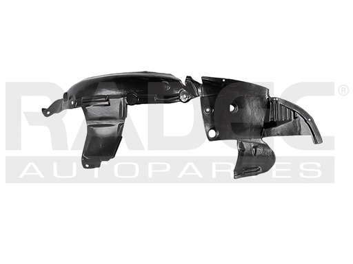 [216-2314-01] TOLVA SALPICADERA NS PLATINA 02-10/CLIO 02-09 PLASTICO IZQ