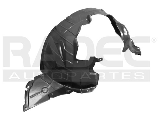 [216-2318-00] TOLVA SALPICADERA NS TIIDA 07-18 PLASTICO DER