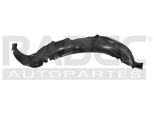 [216-2321-01] TOLVA SALPICADERA NS TSURU II 88-91 GUAYIN PLASTICO IZQ