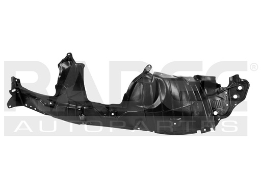 [216-2324-02] TOLVA SALPICADERA NS X-TRAIL 08-14 PLASTICO LE/SLX/SENSE/ADVANCE/EXCLUSIVE L4 4 CILINDROS 2.5L 5 PUERTAS DER