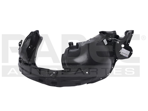 [216-2324-04] TOLVA SALPICADERA DELANTERA NS X-TRAIL 15-17 S/SV/SL/ADVANCE/EXCLUSIVE/SENSE/ARMOR L4 4 CILINDROS 2.5L 5 PUERTAS DER