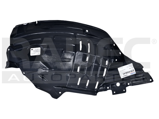 [216-2328-01] TOLVA SALPICADERA DELANTERA NS 350Z 03-05 TRACK/TOURING/PERFORMANCE/ENTHUSIAST/BASE V6 6 CILINDROS 3.5L 2 PUERTAS IZQ